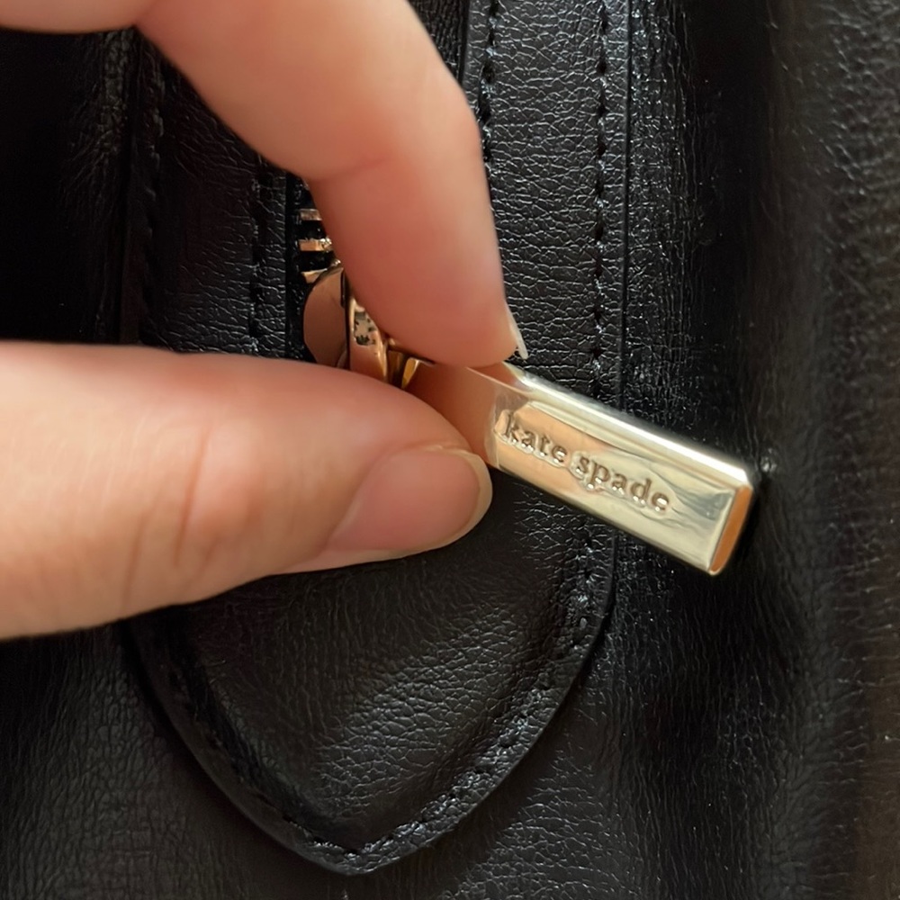 Kate Spade Triple Compartment Satchel - Black - Picture 8 of 8